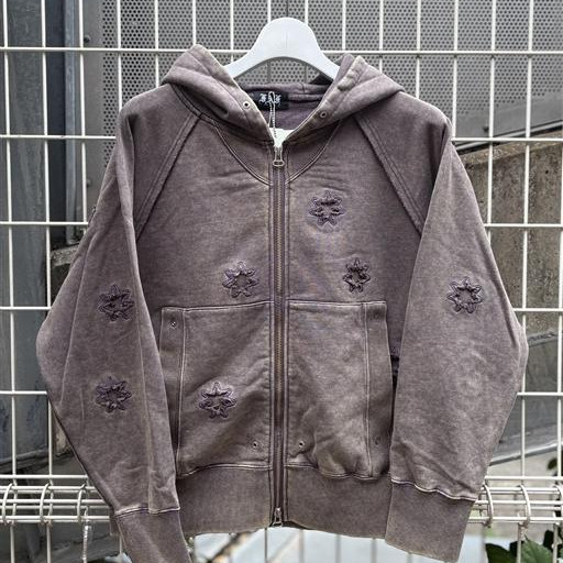 FAF/ เอะฟุเอเอะฟุ ( Flowers Fake As Flowers/ ของปลอมลา) /Stella ( Zip up Hoodie ) จิพุฟุดิ