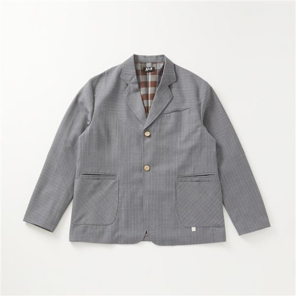 FAF/ เอะฟุเอเอะฟุ ( Flowers Fake As Flowers/ ของปลอมลา) เสื้อแจ๊คเก็ต /Switching Jacket tailored