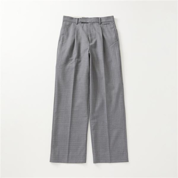 FAF/ เอะฟุเอเอะฟุ ( Flowers Fake As Flowers/ ของปลอมลา) กางเกงทรงหลวม /Switching Slacks