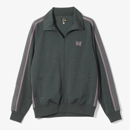 NEEDLES/ニードルズ/TRACK JACKET - POLY SMOOTH -GREEN