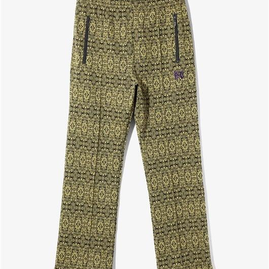 เข็ม NEEDLES/ กางเกง /TRACK PANT - POLY JACQUARD -ARABESQUE- รถบรรทุก