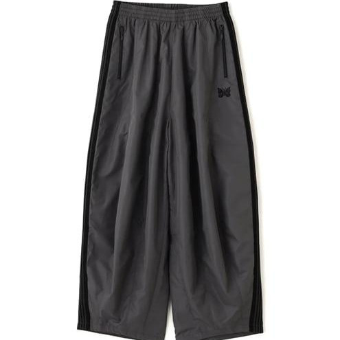 เข็ม Needles วาตู BEAVER/ H.D. วาตู BEAVER / ข้อคิดเห็น ไนลอน Track Pant - NYLON -CHARCOAL- เข่า Dell รถบรรทุกกางเกง