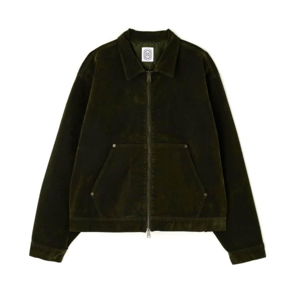 B omnivore/B Omni Bo/FLOCKY DENIM COVER JACKET Flocky Denim Cover Jacket