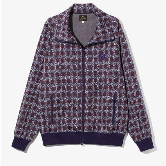 Needles/Track Jacket - POLY JACQUARD - FLOWER - Track Jacket