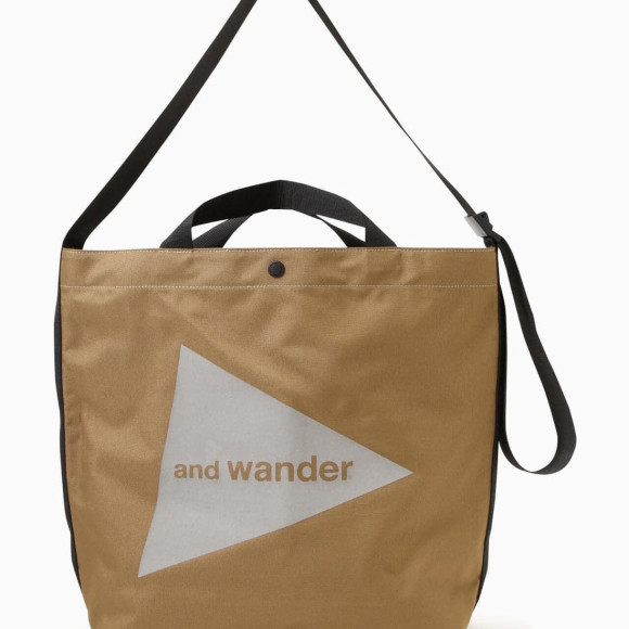 and wander/and Wonder/recycle OX logo tote bag手提包挎包