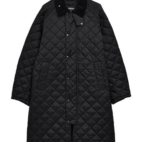 Barbour/바부어【EXMOOR/엑스모어】키르팅 미들렌구 코트 252MQU1867