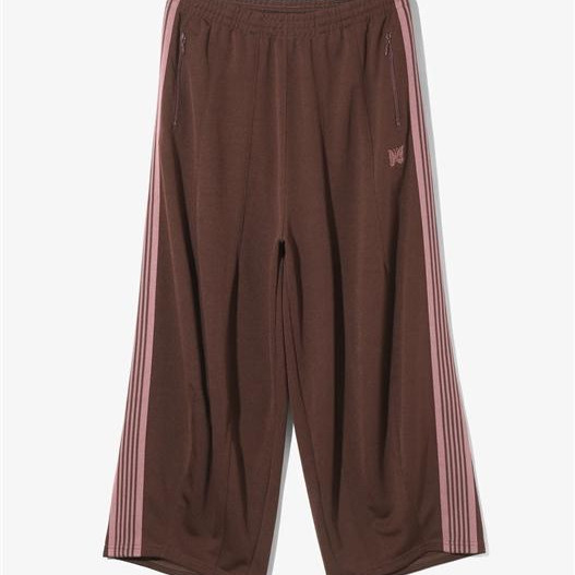 NEEDLES/尼德爾斯/H.D. TRACK PANT-POLY SMOOTH-BROWN-Hizadel卡車褲