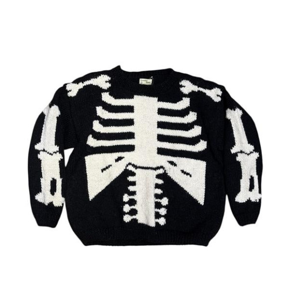 MacMahon Knitting Mills /マクマホンニッティングミルズ/Crew Neck Knit-Bone　ニット