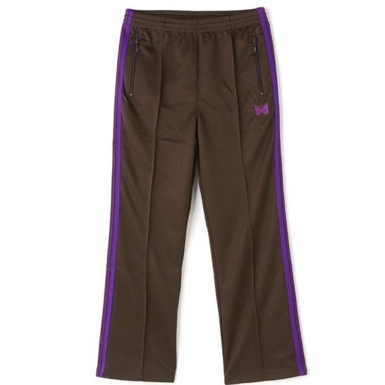 Needles/ニードルス/別注Track Pant-Poly Smooth. -BROWN-