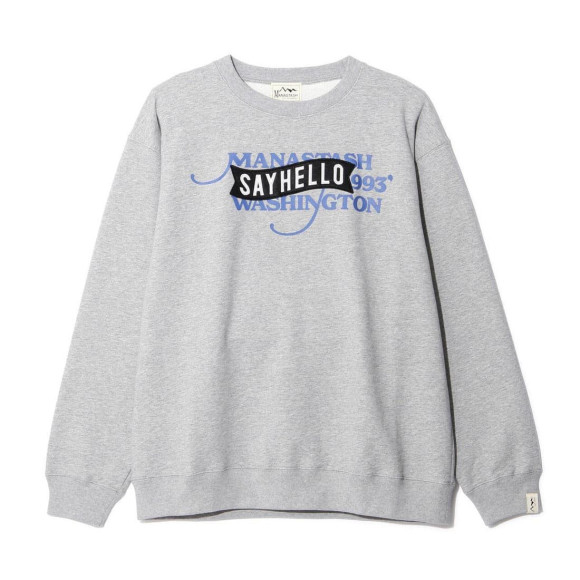 MANASTASH/マナスタッシュ/xSAYHELLO SWEATSHIRTS スウェット