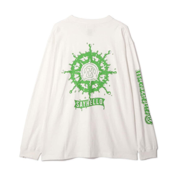 MANASTASH/マナスタッシュ/SAYHELLO L/S TEE Tシャツ　ロンT