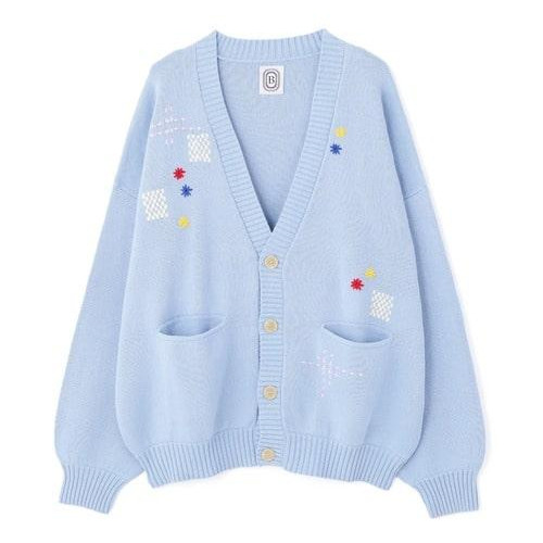 B omnivore/ビーオムニボー/HAND STITCH CARDIGAN ハンドステッチカーディガン