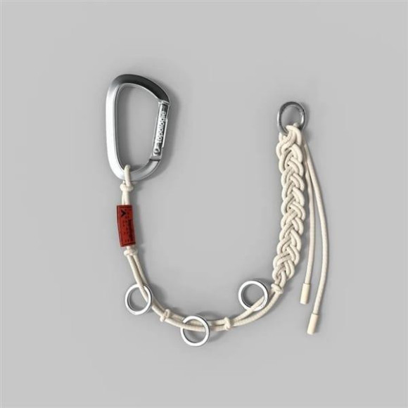 Topologie/トポロジー Braided Key Chain（ブレイデッド キーチェーン）