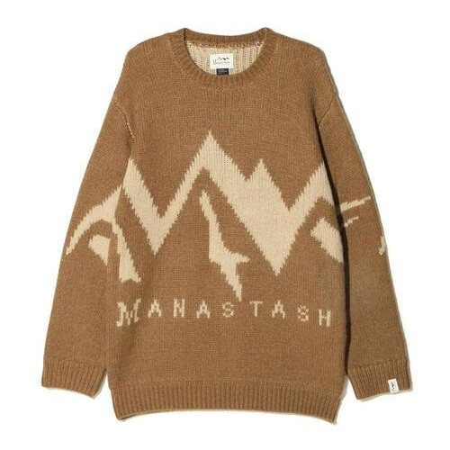 MANASTASH/マナスタッシュ/LOGO SWEATER ニット