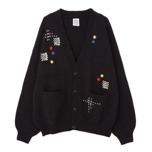 B omnivore/ビーオムニボー/HAND STITCH CARDIGAN ハンドステッチカーディガン