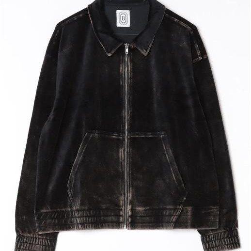 B omnivore/ビーオムニボー/velours jacket ベロアジャケット