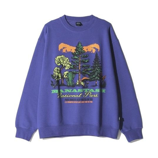 MANASTASH/マナスタッシュ/CASCADE SWEATSHIRTS NATIONAL PARK　スウェット