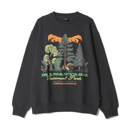 MANASTASH/マナスタッシュ/CASCADE SWEATSHIRTS NATIONAL PARK　スウェット