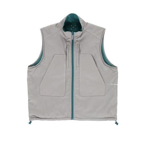 セール　POP TRADING CO/ポップトレーディングカンパニー/REVERSIBLE SAFARI VEST　リバーシブルベスト