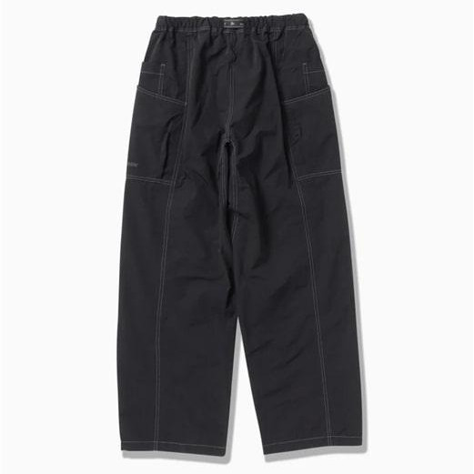 and wander/アンドワンダー/crinkled nylon pants ナイロンパンツ