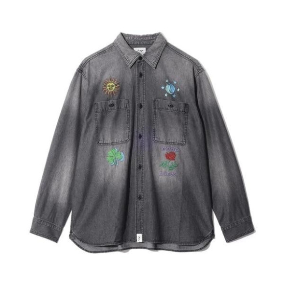 MANASTASH/マナスタッシュ/EMBROIDERY SHIRTS　シャツ