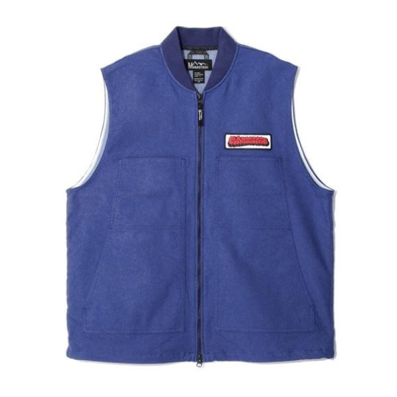 MANASTASH/マナスタッシュ/PATCHED LOGO WORK VEST　ベスト