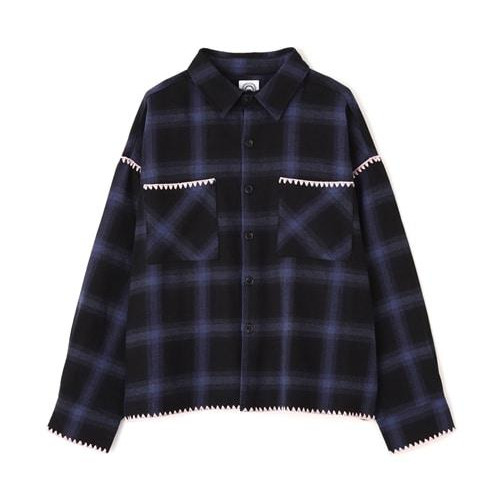 B omnivore/ビーオムニボー/HAND STITCH SHIRT ハンドステッチシャツ