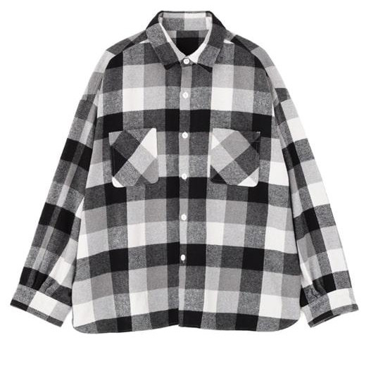 B omnivore/ビーオムニボー/BLOCK CHECK SHIRTS ブロックチェックシャツ