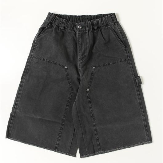 B omnivore/ビーオムニボー/W KNEE SHORTS DUCK ダブルニーショーツダック