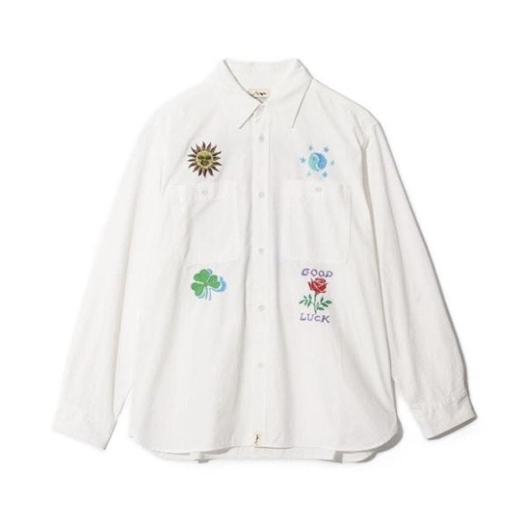 MANASTASH/マナスタッシュ/EMBROIDERY SHIRTS　シャツ