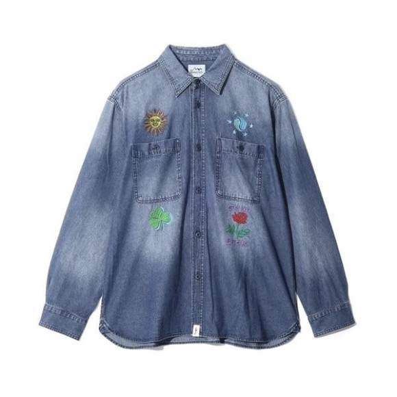 MANASTASH/マナスタッシュ/EMBROIDERY SHIRTS
