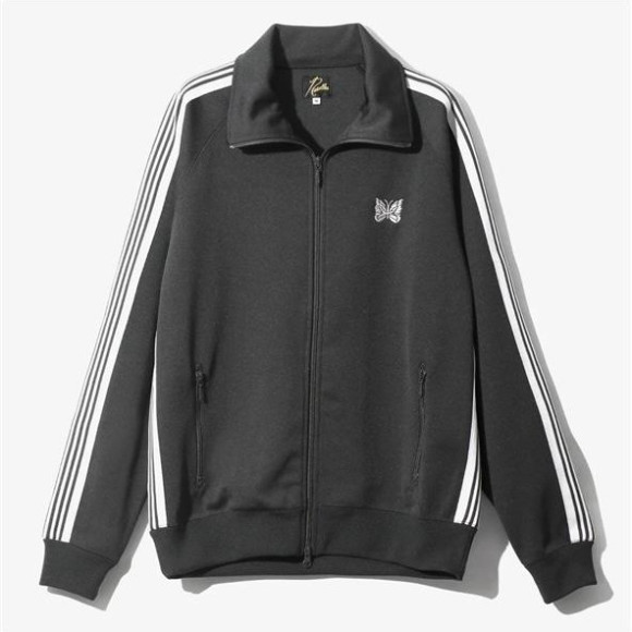NEEDLES/ニードルズ/TRACK JACKET - POLY SMOOTH -CHARCOAL- トラックジャケット