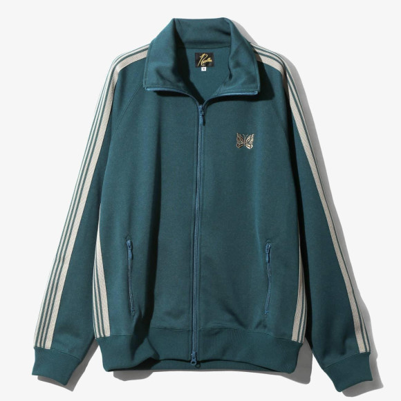 NEEDLES/ニードルズ/TRACK JACKET - POLY SMOOTH -GREEN- トラックジャケット