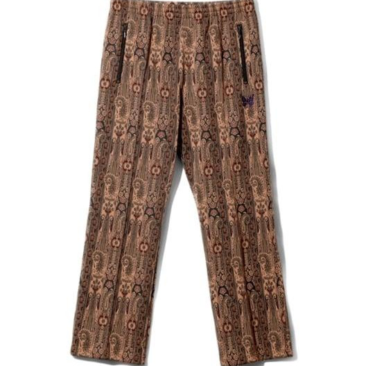 NEEDLES/ニードルズ/TRACK PANT - POLY JACQUARD -ORANGE- トラックパンツ