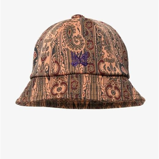 NEEDLES/ニードルズ/BERMUDA HAT - POLY JACQUARD -ORANGE-