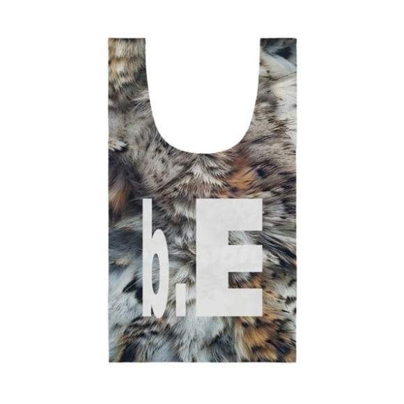 b.Eautiful/ビューティフル/Faux Fur Reusable Bag Standard (Beige)