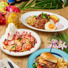 แผ่นป้ายการเลี้ยงอาหารของ HANAO CAFE ที่ลิ้มรสอารมณ์ประเทศทางใต้