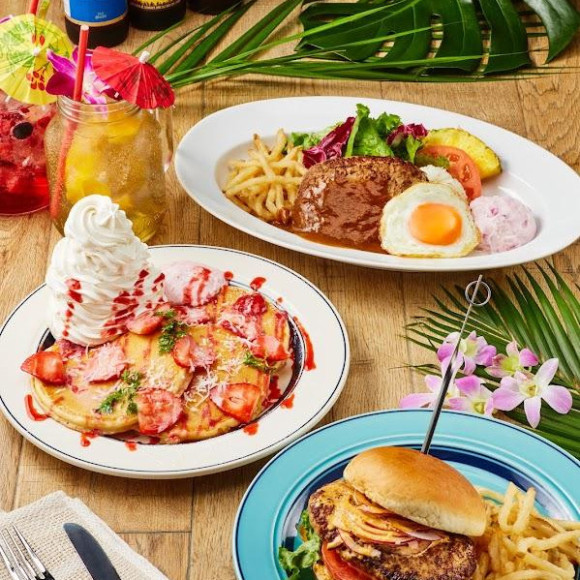 南国気分を味わうHANAO CAFEのごちそうプレート