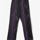 SALE NEEDLES/ニードルズ/TRACK PANT - POLY JACQUARD -BLACK- トラックパンツ