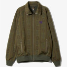 SALE NEEDLES/ニードルズ/TRACK JACKET - POLY JACQUARD -OLIVE- トラックジャケット