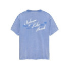 SALE New Amsterdam Surf Association/ニューアムステルダムサーフアソシエーション/WELCOME TO PALMBEACH TEE BLUE Tシャツ
