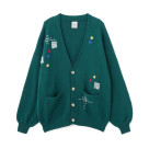 B omnivore/ビーオムニボー/HAND STITCH CARDIGAN ハンドステッチカーディガン