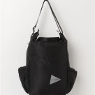 and wander/アンドワンダー/puffer mini ripstop tote bag パファーミニリップストップトートバッグ
