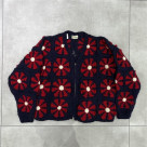 MacMahon Knitting Mills /マクマホンニッティングミルズ/V Neck Zip Cardigan - Squa