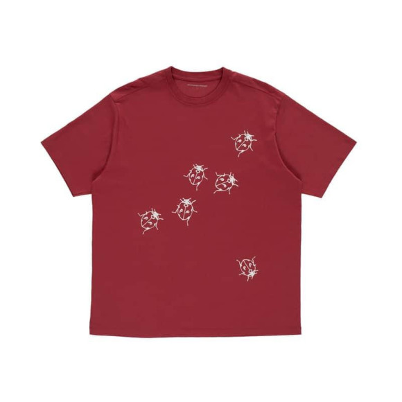 POP TRADING CO/ポップトレーディングカンパニー/LADYBUGS T-SHIRT EARTH RED Tシャツ