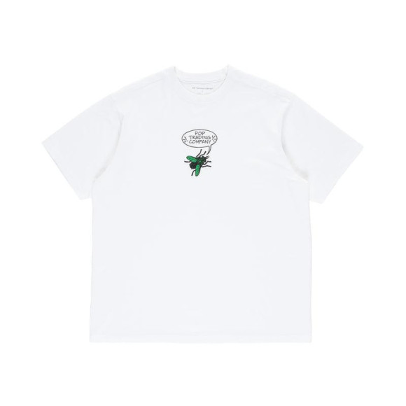 POP TRADING CO/ポップトレーディングカンパニー/FLY T-SHIRT WHITE Tシャツ