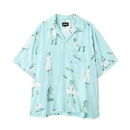 Schott/ショット/MARILYN MONROE RAYON SHIRT/マリリンモンロー レーヨンシャツ