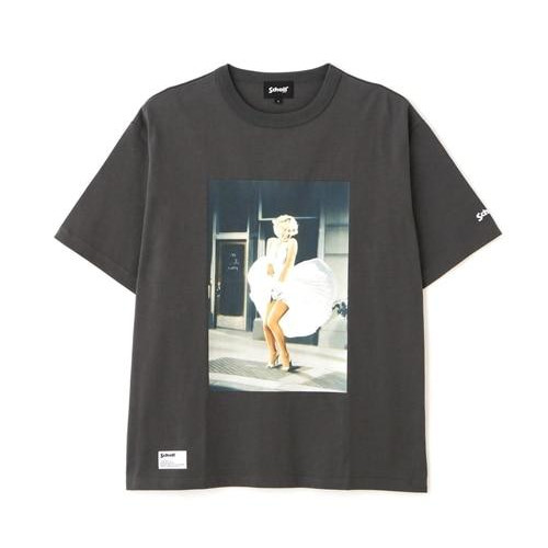 Schott/ショット/ M.M.PHOTO T-SHIRT/マリリンモンロー フォト Tシャツ