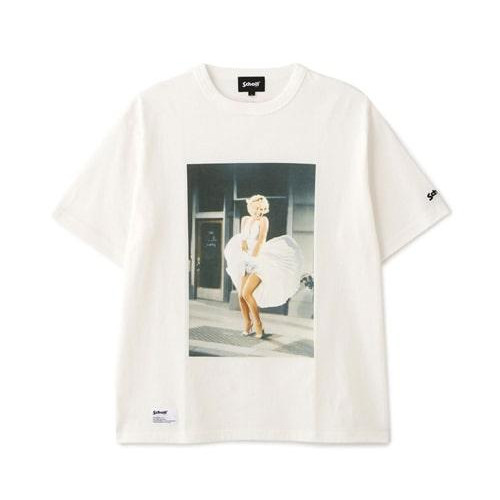 Schott/ショット/ M.M.PHOTO T-SHIRT/マリリンモンロー フォト Tシャツ