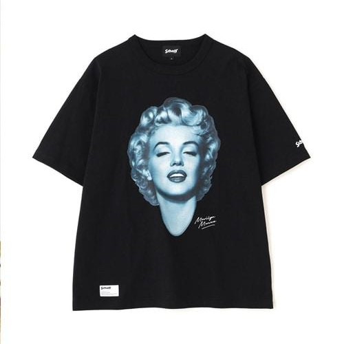 Schott/ショット/M.M.MONOCHROME T-SHIRT/マリリンモンロー モノクローム Tシャツ